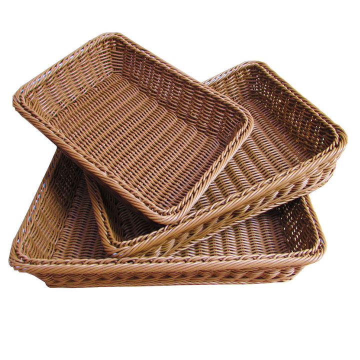 Handwoven Rectangular Storage Tray Kalsten