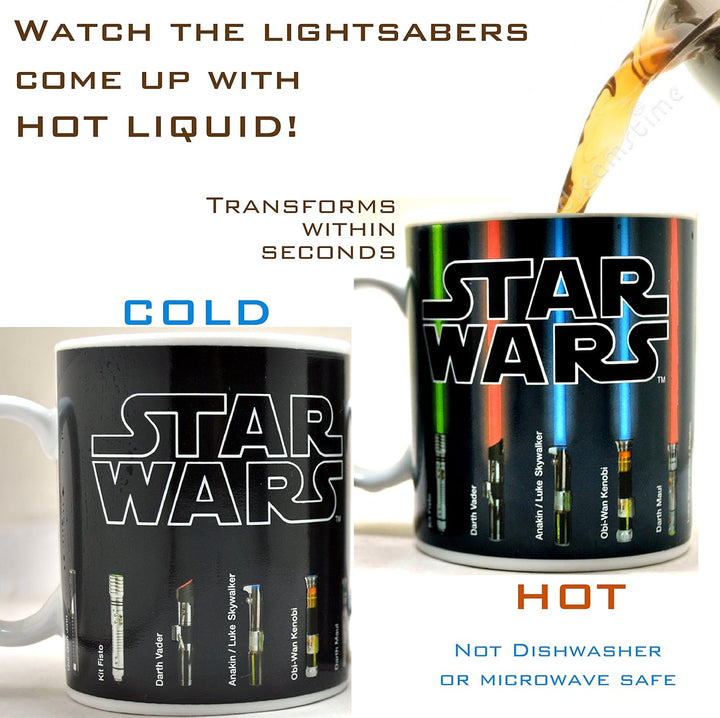 Kalsten | Heat-Sensitive Lightsaber Mug for Star Wars Fans