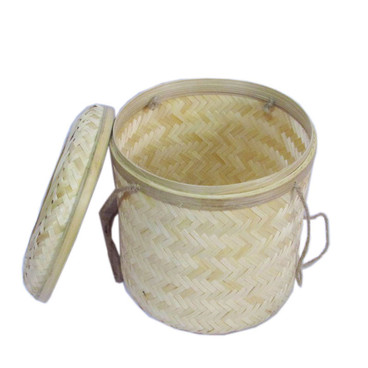 Natural Woven Storage Canister Kalsten
