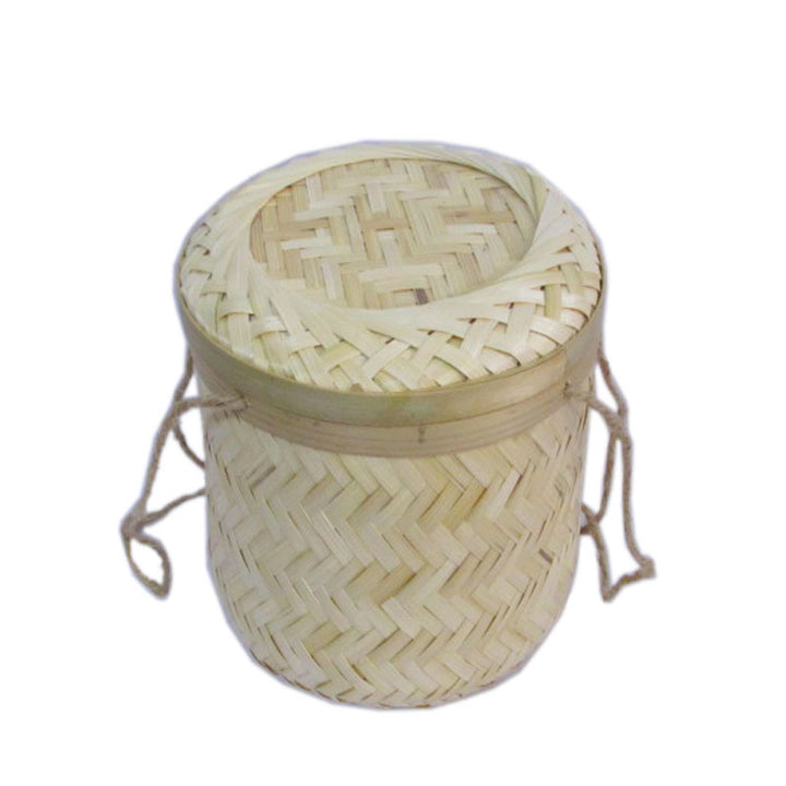 Natural Woven Storage Canister Kalsten