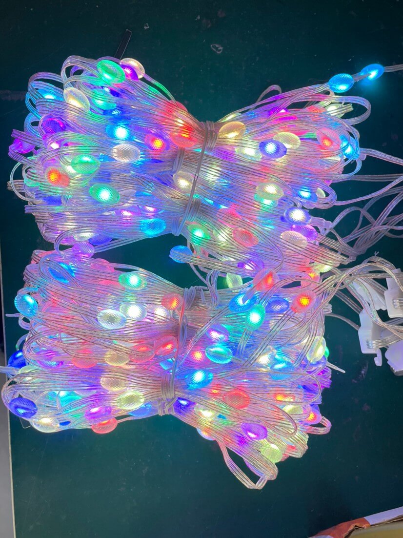 Smart LED RGB Curtain String Lights Bluetooth APP Control Christmas Fairy Light Garland DIY Picture Display Party Wedding Decor | Kalsten