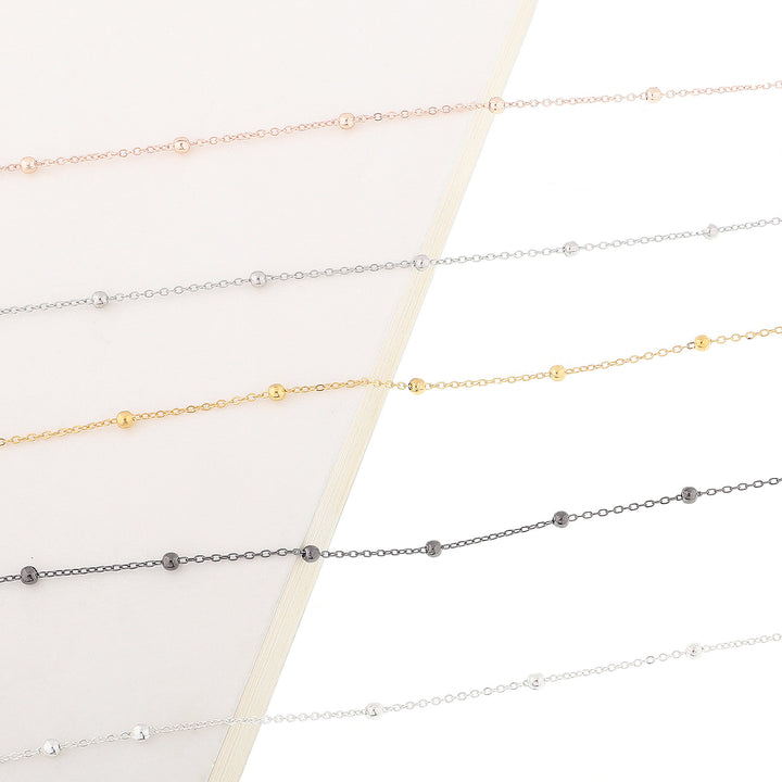 Elegant Eyewear Chain with Decorative Beads Kalsten