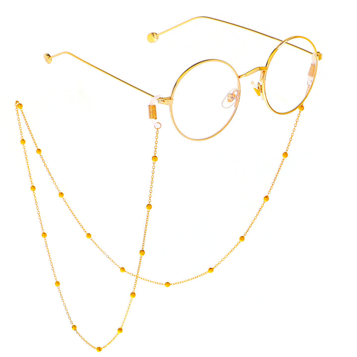 Elegant Eyewear Chain with Decorative Beads Kalsten
