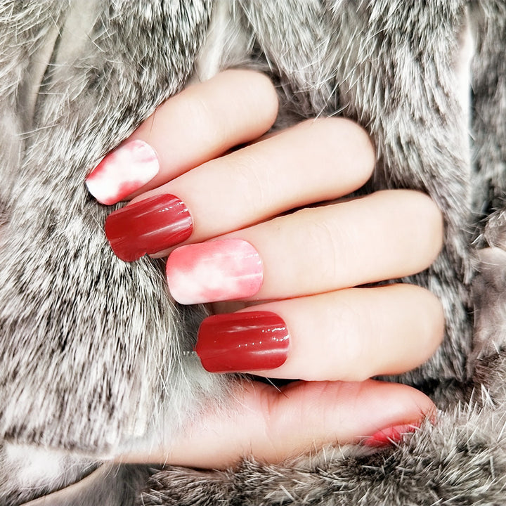 Artistic Marble Effect Press-On Nails