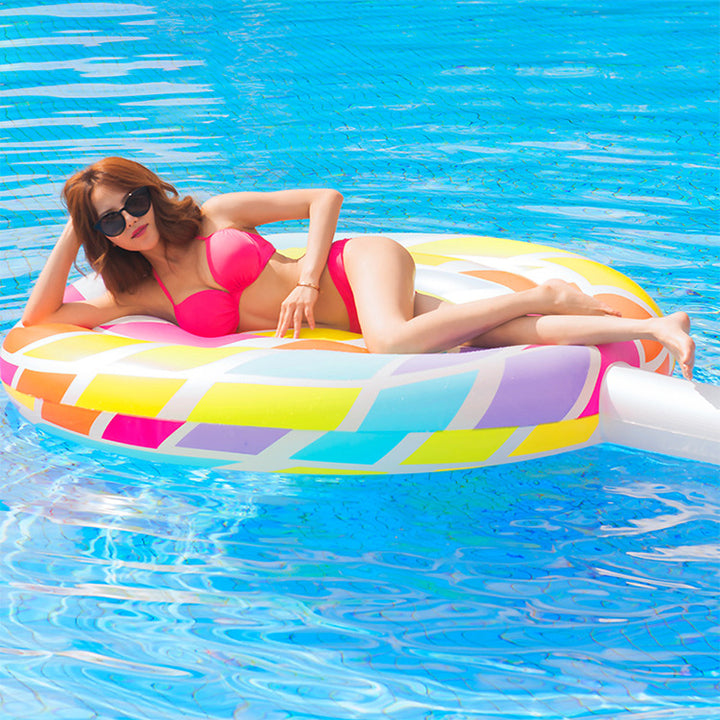 Unisex Inflatable Lollipop Swim Ring Kalsten