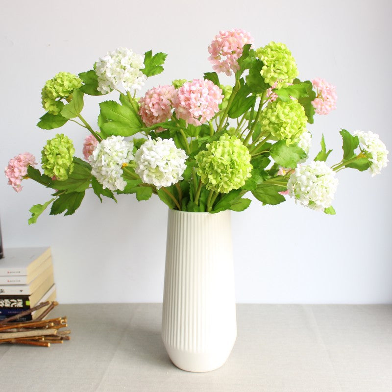 Lifelike Hydrangea Stem