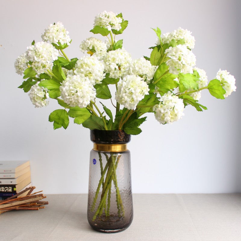 Lifelike Hydrangea Stem