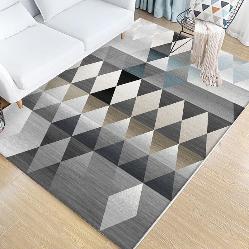 Modern Geometric Area Rug Kalsten