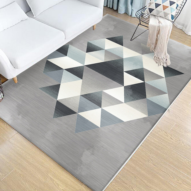 Modern Geometric Area Rug Kalsten