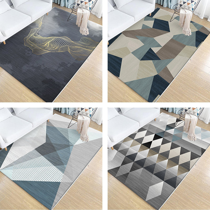 Modern Geometric Area Rug Kalsten