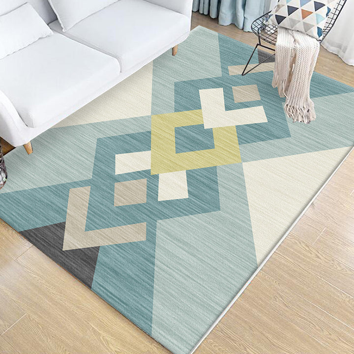 Modern Geometric Area Rug Kalsten