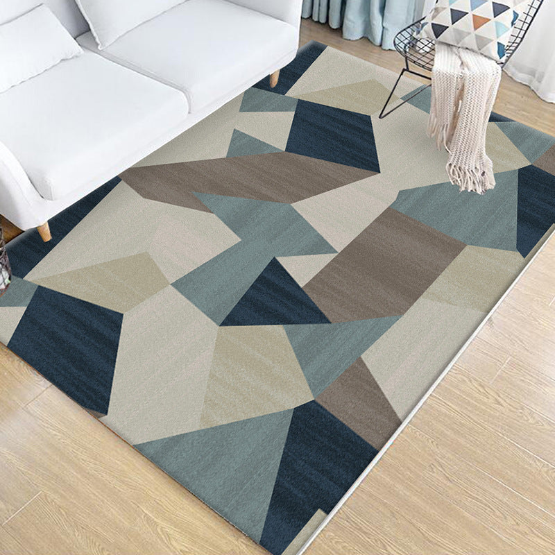 Modern Geometric Area Rug Kalsten