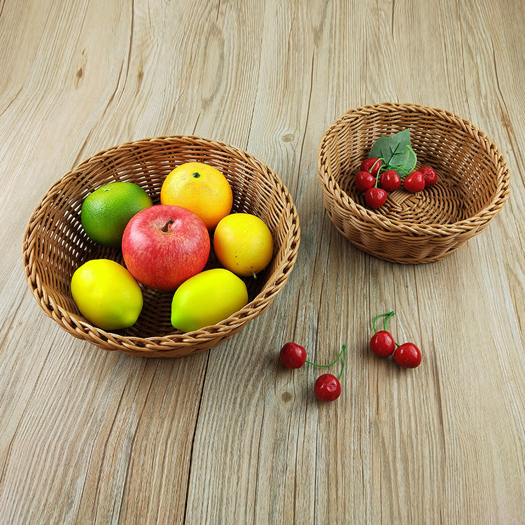 Women’s basket set made of woven natural material Kalsten