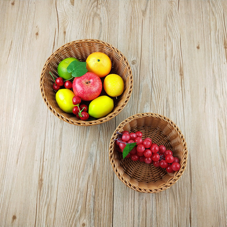 Women’s basket set made of woven natural material Kalsten