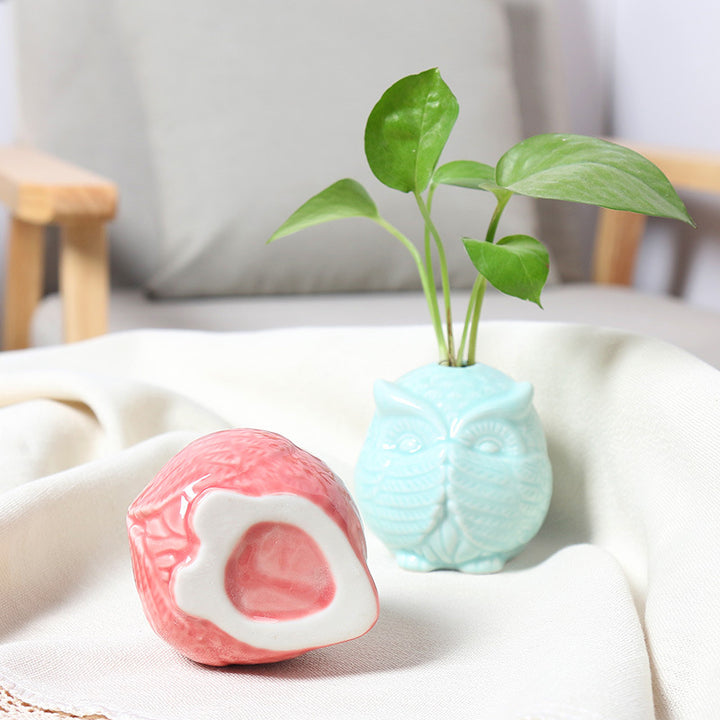 Owl-Shaped Succulent Planter Kalsten