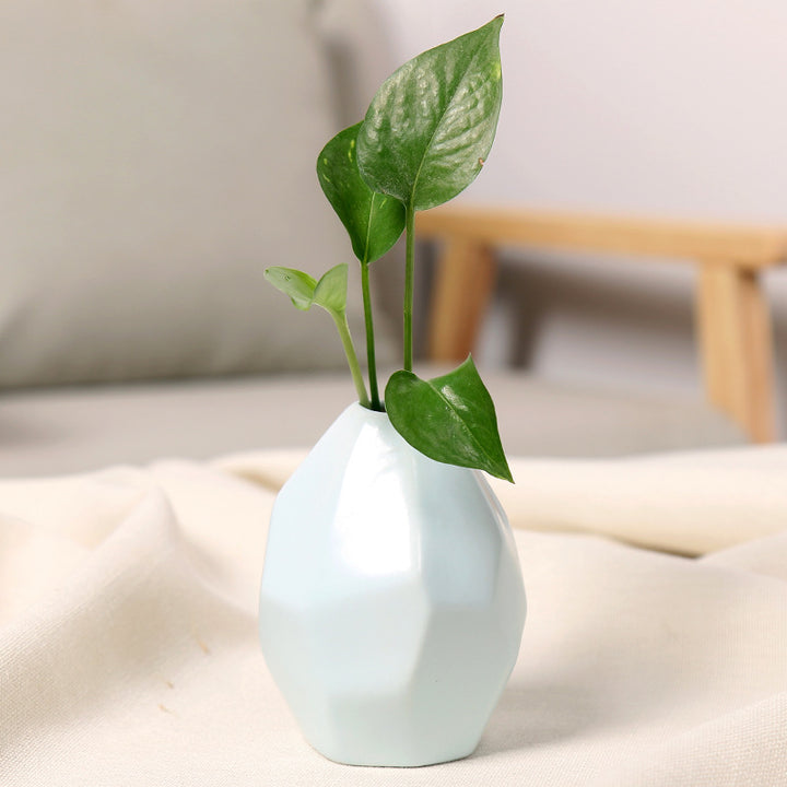 Geometric Ceramic Decorative Vase Kalsten
