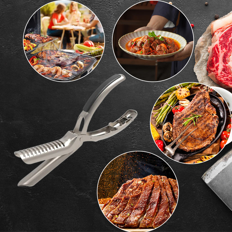 Kalsten | Rib Membrane Remover Tool | Stainless Steel | Ergonomic Handle | Easy Meat Prep