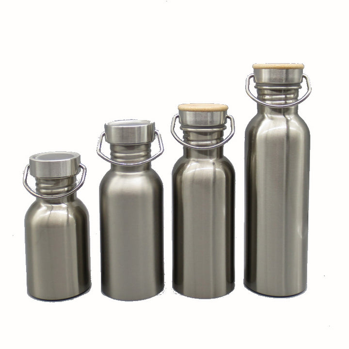 Women's Premium Stainless Steel Water Bottle with Bamboo Lid Kalsten