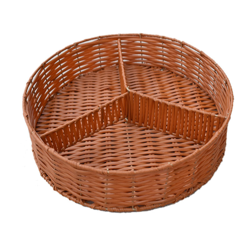 Circular Woven Storage Tray Kalsten