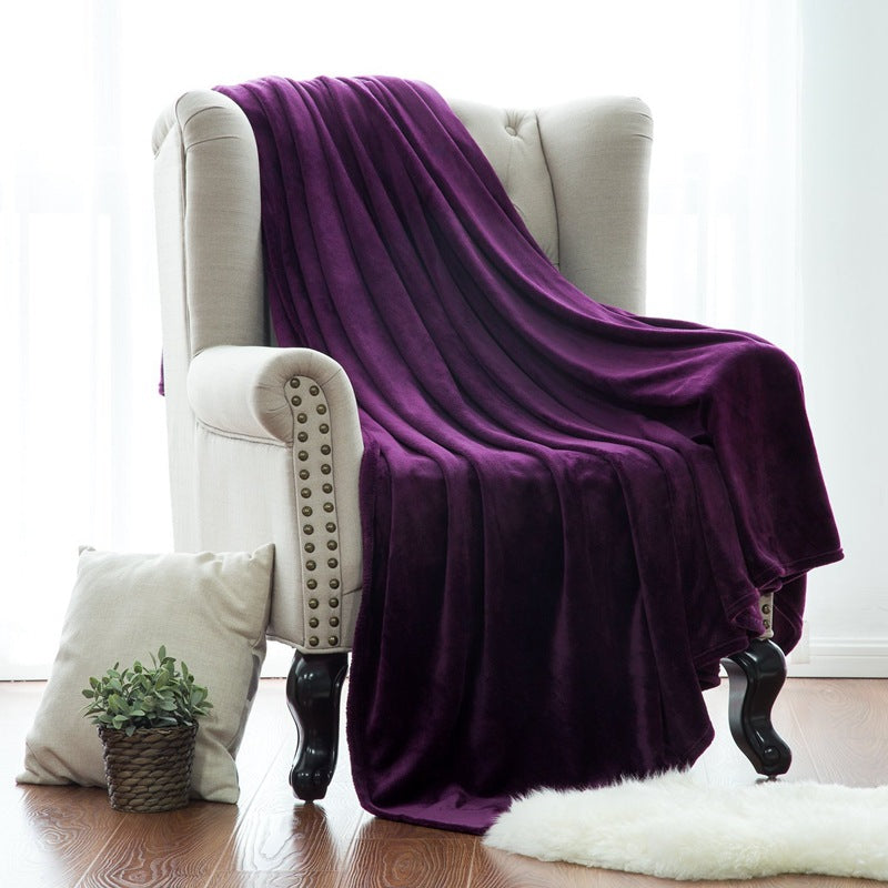 Women Luxurious and extremely soft fleece blanket Kalsten