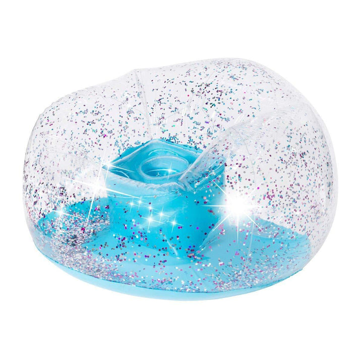 Unisex Inflatable Lounge Bathtub with Glittering Design Kalsten