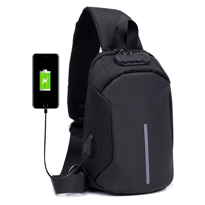 Anti-Theft Sling Backpack with USB Charging Port Kalsten