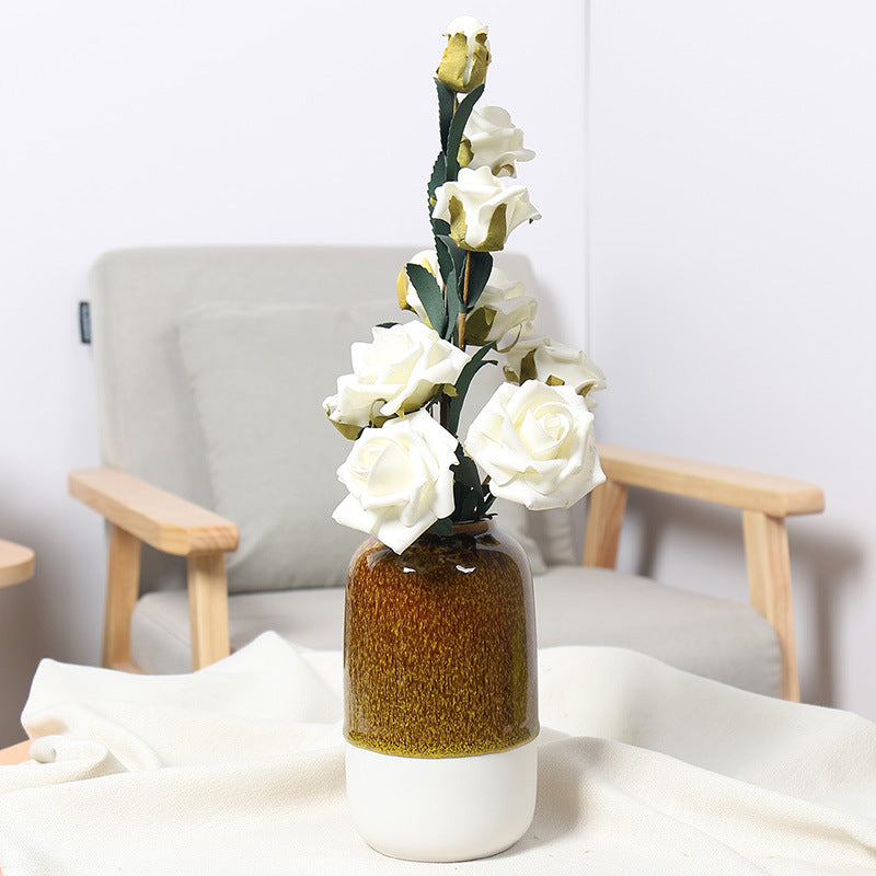 Decorative Floral Ceramic Vase Kalsten