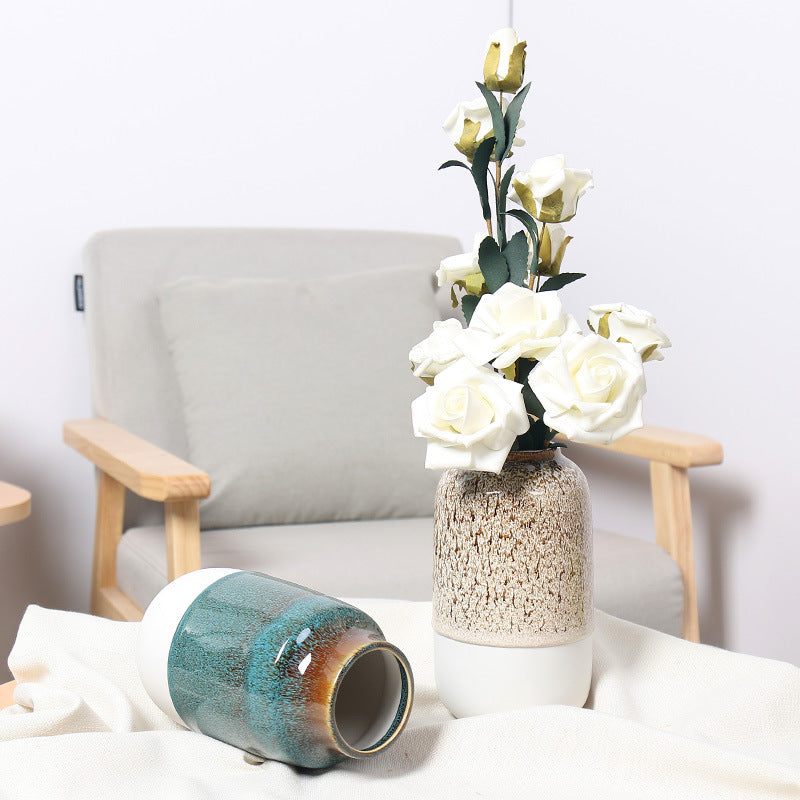Decorative Floral Ceramic Vase Kalsten