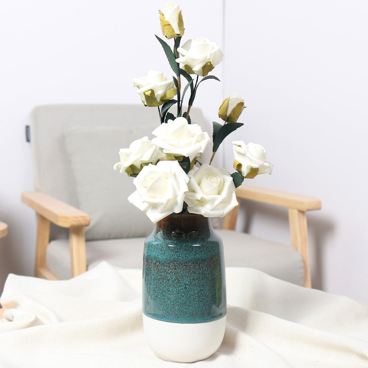Decorative Floral Ceramic Vase Kalsten