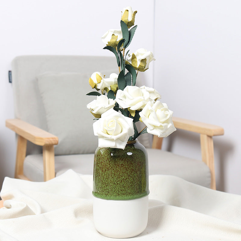 Decorative Floral Ceramic Vase Kalsten
