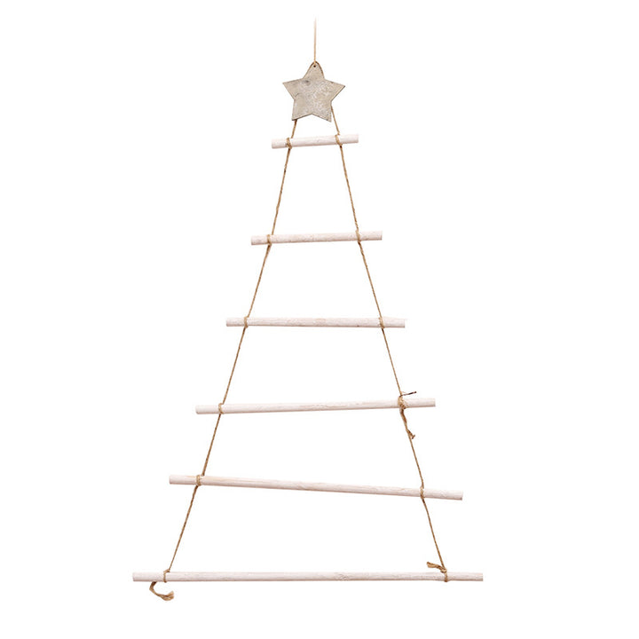 Wooden Christmas Tree Wall Decoration