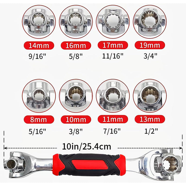 Universal socket wrench 52 in 1 | Kalsten
