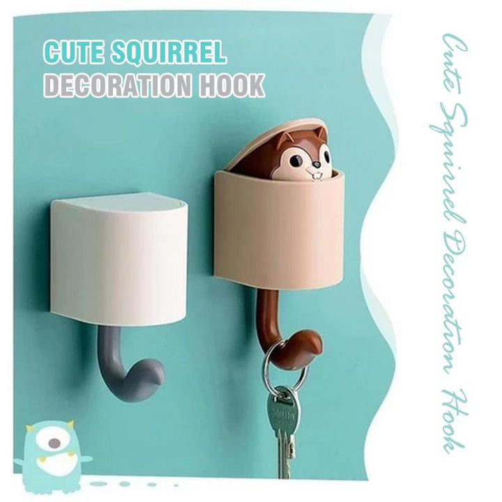 Cute Squirrel Decoration Hook | Kalsten