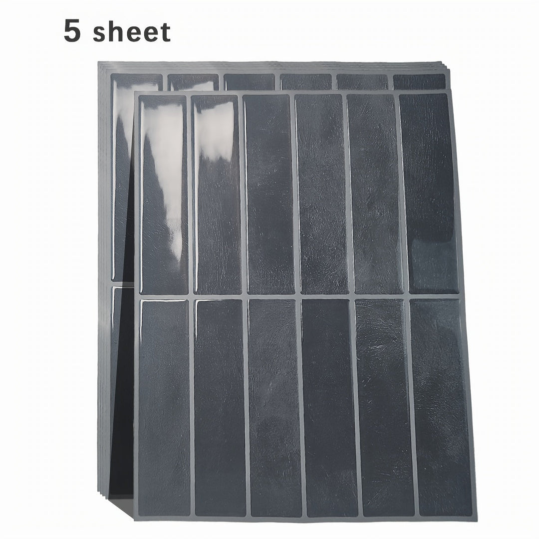 Self-adhesive 3D Wall Tile Panels for Kitchen and Bathroom | Kalsten
