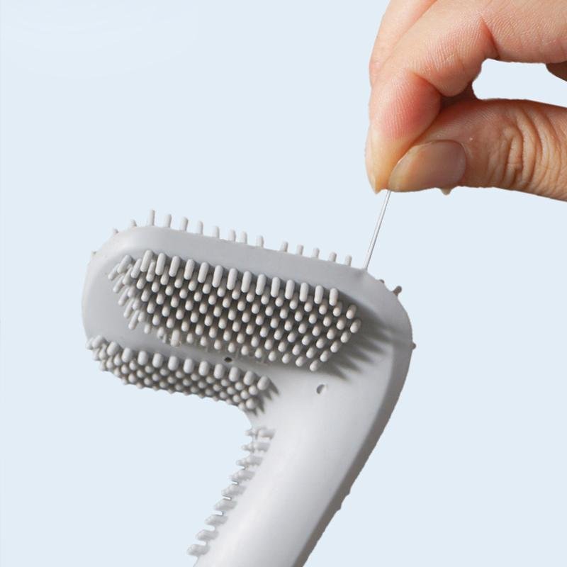 Silicone brush toilet sparkling in no time | Kalsten