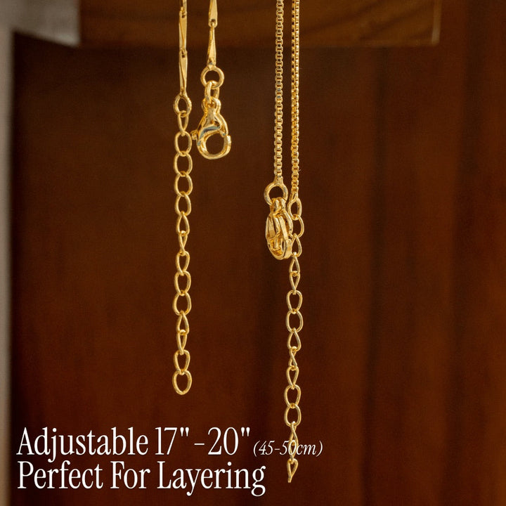 Kalsten | 2pc 14k Diamond Letter Initial Necklaces