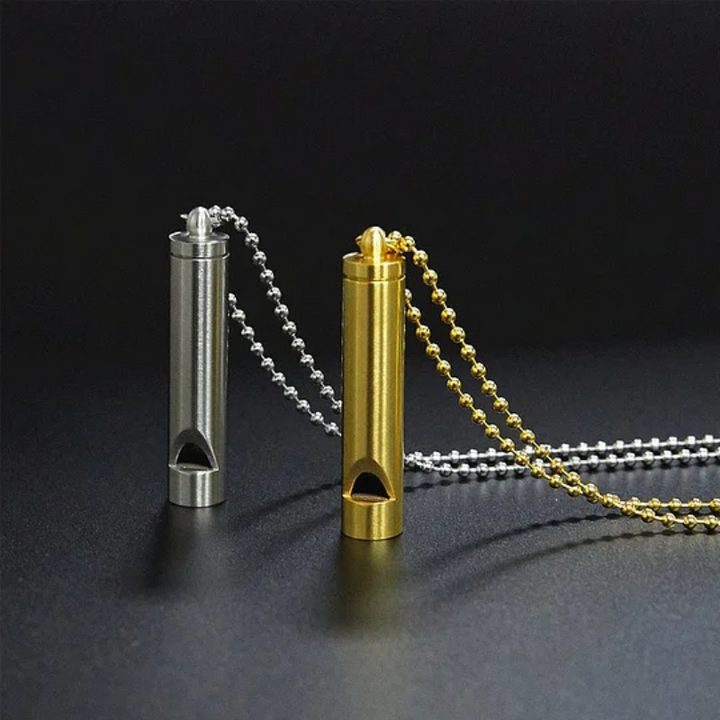 Kalsten | Breathing Exercise Necklace | Stainless Steel | Smoking & Vaping Alternative for Anxiety Relief