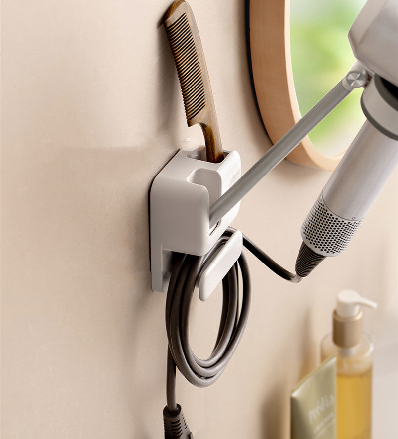 Kalsten | Lazy Corner Punch-Free Hair Dryer Storage Rack
