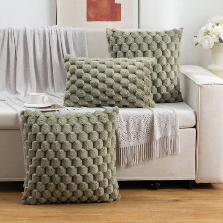 Kalsten | VelvetSoft Cushion Cover – UltraSoft Plush Cover for Sofa or Bed