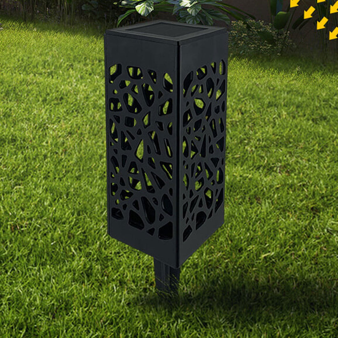 Creative Hollow Square Column LED Outdoor Lawn Ground Insert Landscape Light | Kalsten