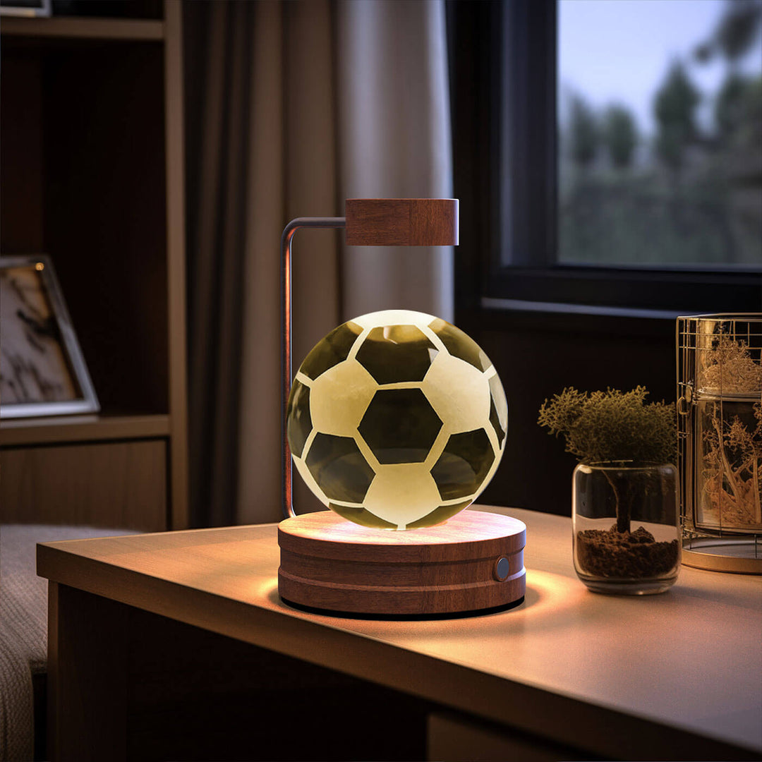 Crystal Ball Cosmic Dinosaur Indoor Night Light USB Power Warm Bedside Light Birthday Gift Night Lamp | Kalsten