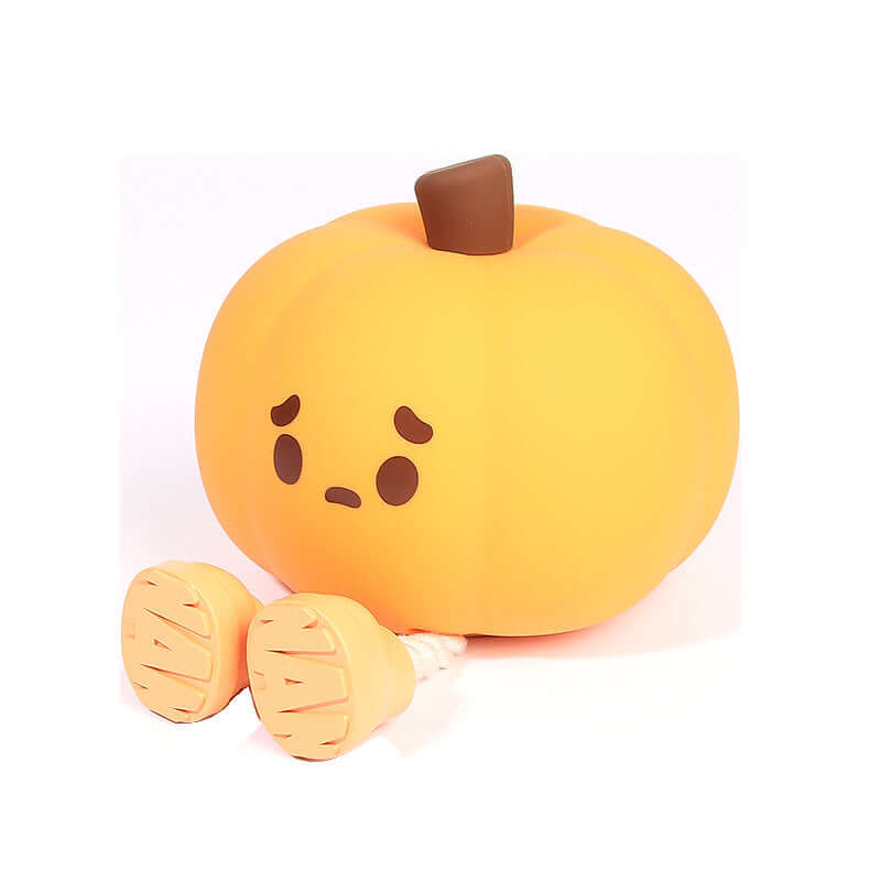 Home Decor Halloween Pumpkin Night Light Cute Soft Silicone Lamp Touch  Dimmable Rechargeable Bedside Decor Light Kids Gifts Halloween Decorations | Kalsten