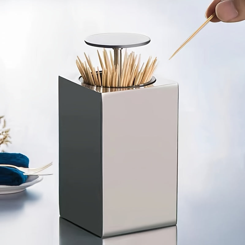Stainless Steel Toothpick Holder – Hygienic and Easy Access to Toothpicks | Kalsten