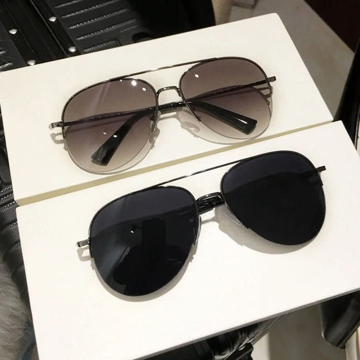 Kalsten | Pilot sunglasses with color gradient and UV400 protection for men