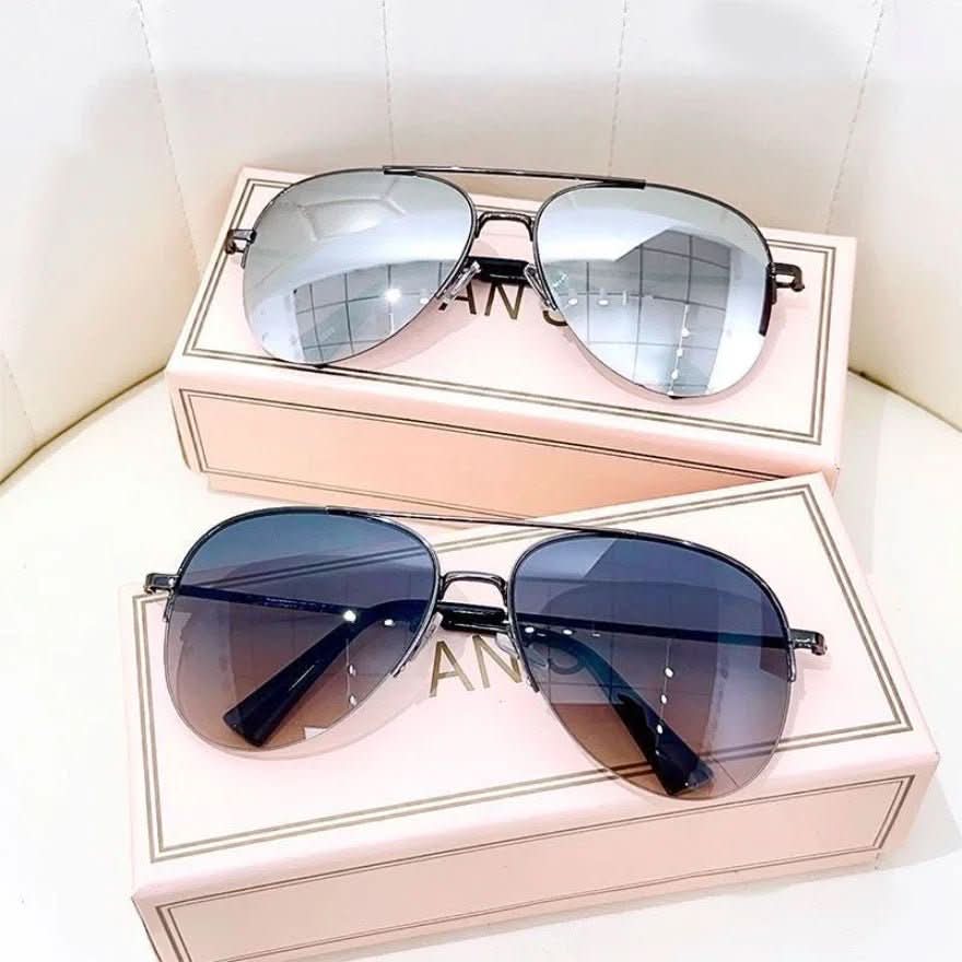 Kalsten | Pilot sunglasses with color gradient and UV400 protection for men