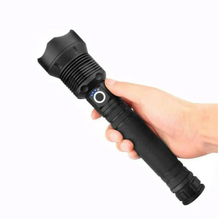 2023 New Year Limited Time Sale LED Tactical Rechargeable Laser Flashlight 90000 High Lumens-Buy 2 Free VIP Shipping | Kalsten