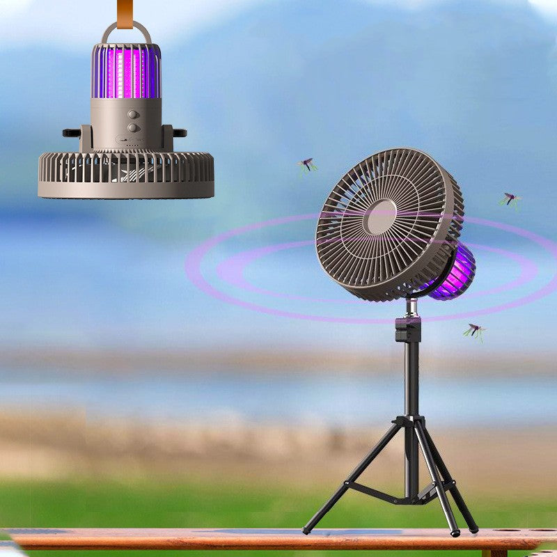 Outdoor 4-In-1 Mosquito Repellent Power Bank Night Light Fan | Kalsten