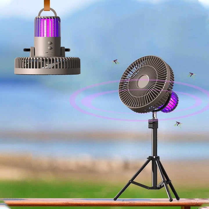 Outdoor 4-In-1 Mosquito Repellent Power Bank Night Light Fan | Kalsten