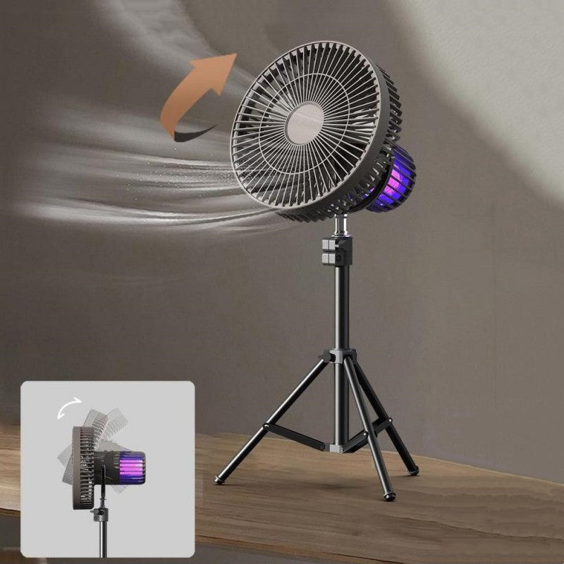 Outdoor 4-In-1 Mosquito Repellent Power Bank Night Light Fan | Kalsten