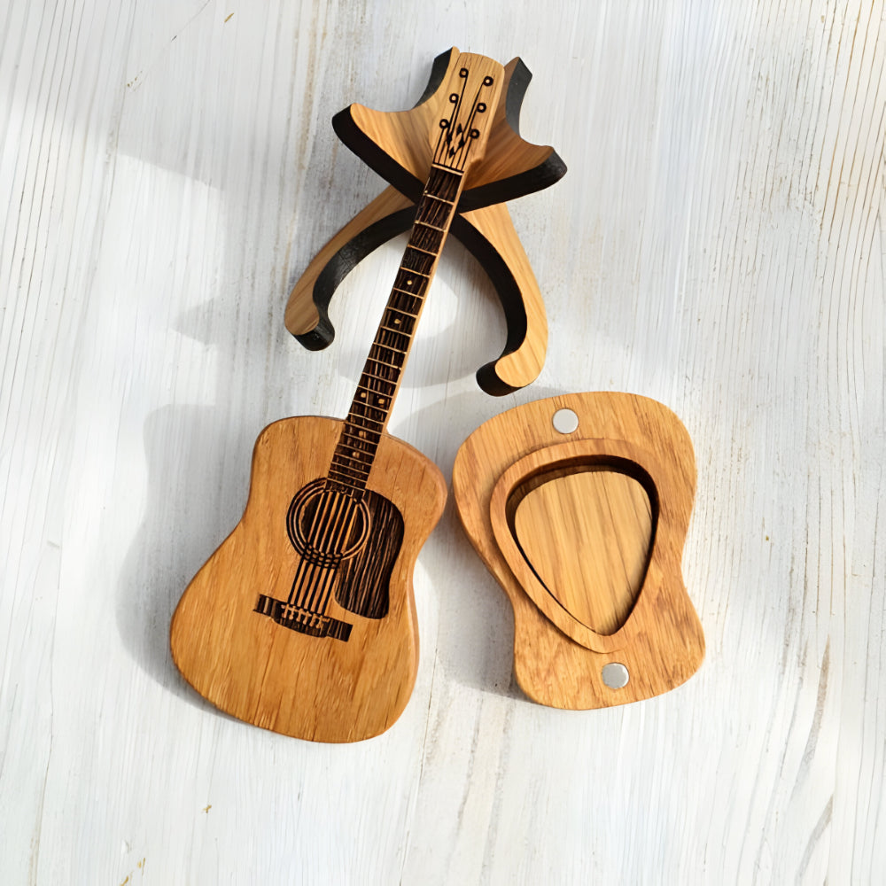Acoustic guitar pick storage box Kalsten